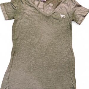 Victoria's Secret Olive Short Sleeve Tee